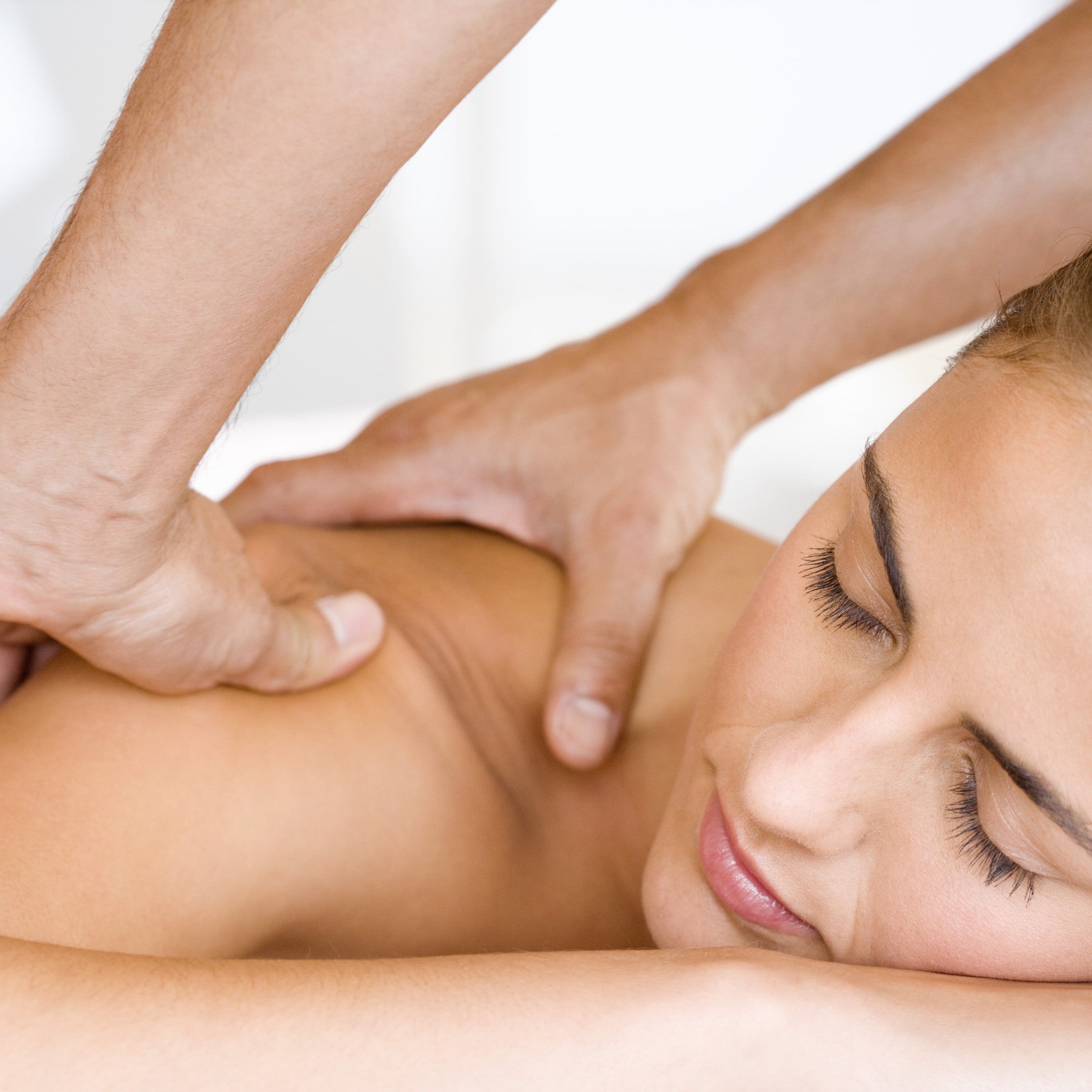 Back neck and shoulder massage